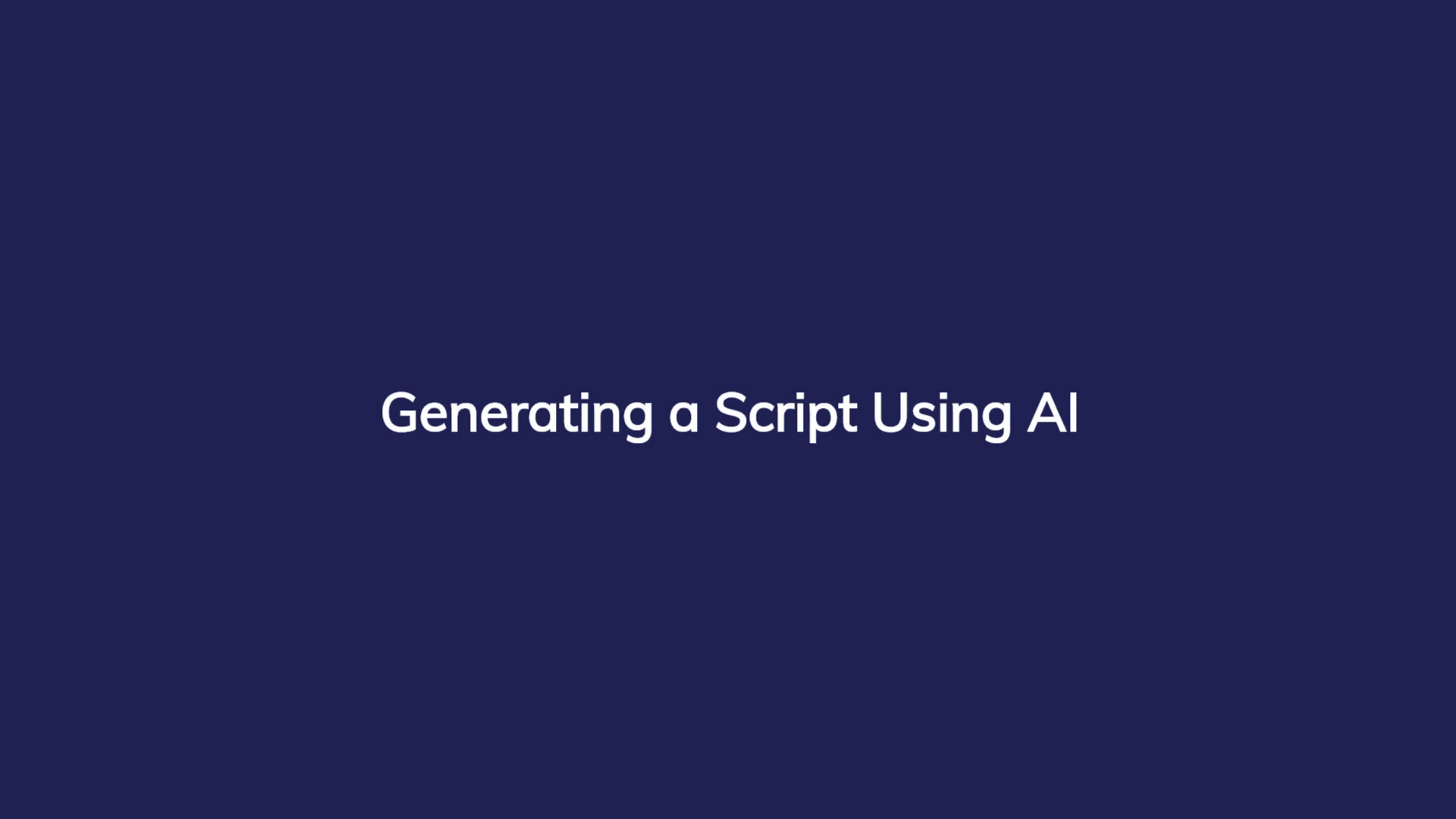 Generating a Script Using AI - Grow your audience on Linkedin with ...